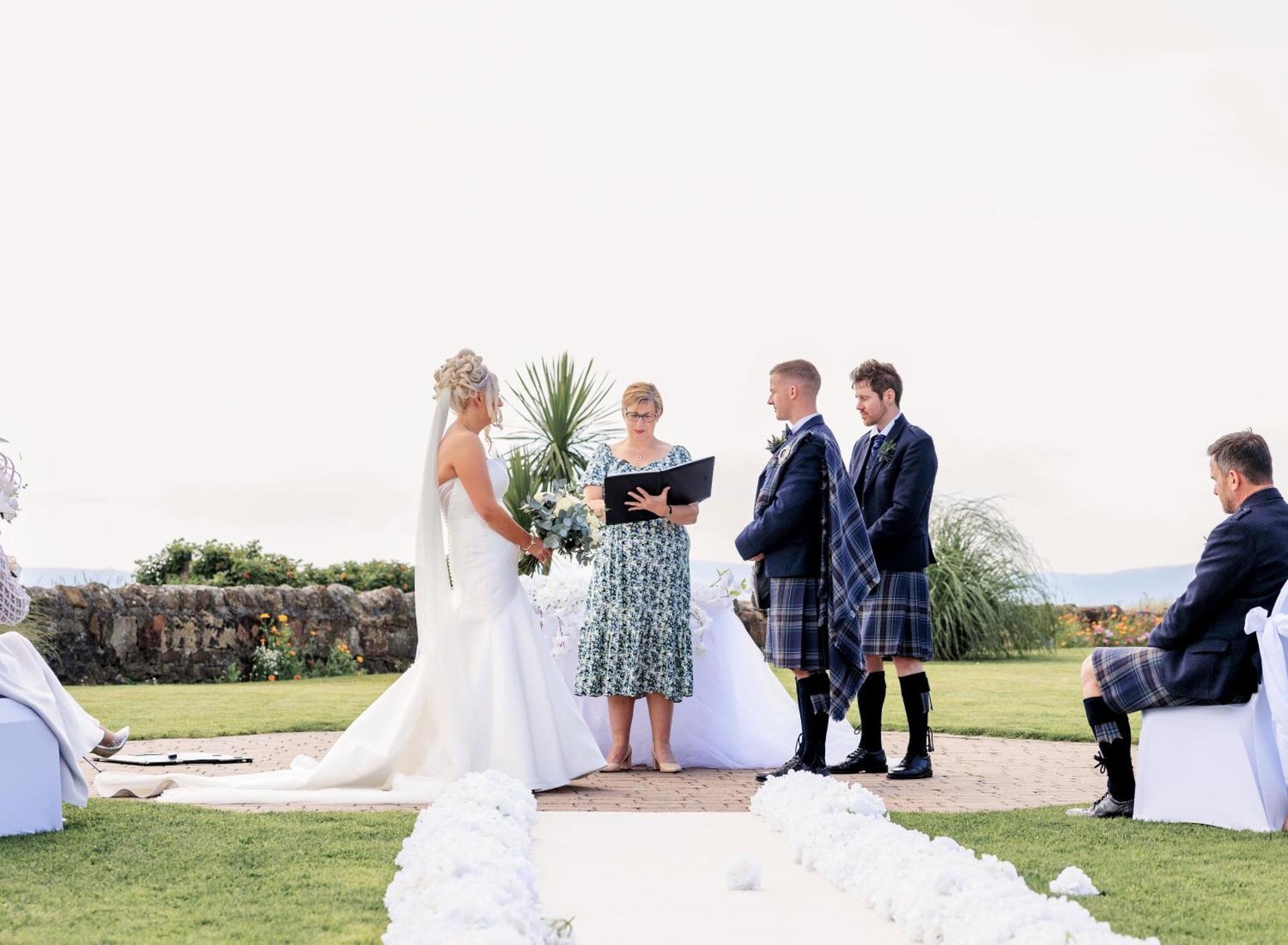 The Waterside Hotel Seamill Esterno foto